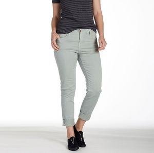 Jag Jeans Carter Girlfriend beach glass J2467495BEG Size 16W Green NWT